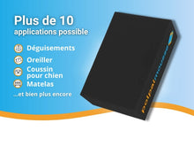 Plaque de mousse Polyéther 25 kg/m3 noir - applications