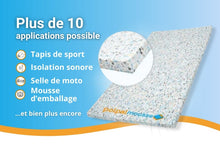 mousse de composite 120 kg m3 applications