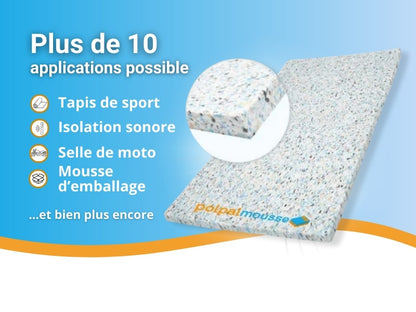 mousse de composite 120 kg m3 applications